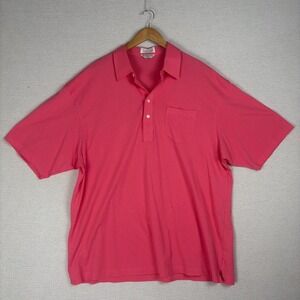 Vtg 80s Tuttle Golf Polo Shirt Mens XXL Pima Cotton Lisle Short Sleeve Retro‎